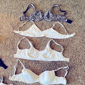 34D, 34DD Bra bundle. Most worn for photo shoots.